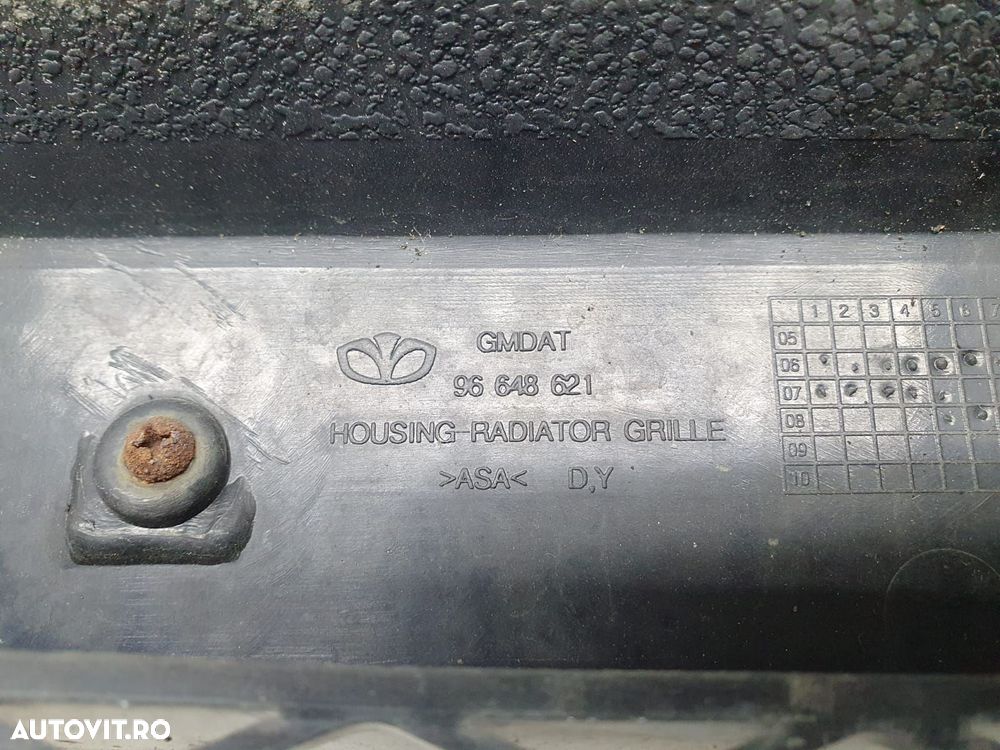 Grila bara fata 96648621 Chevrolet Aveo T200  [din 2003 pana  2008] - 3