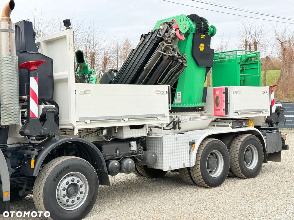 Mercedes-Benz * Mercedes 8x6  Actros 4144 * HDS Palfinger 150002 + FLY JIB PJ 170 * Dźwig * 40 TON * Wyciągarka * 35 Metrów * Kosz * - 6