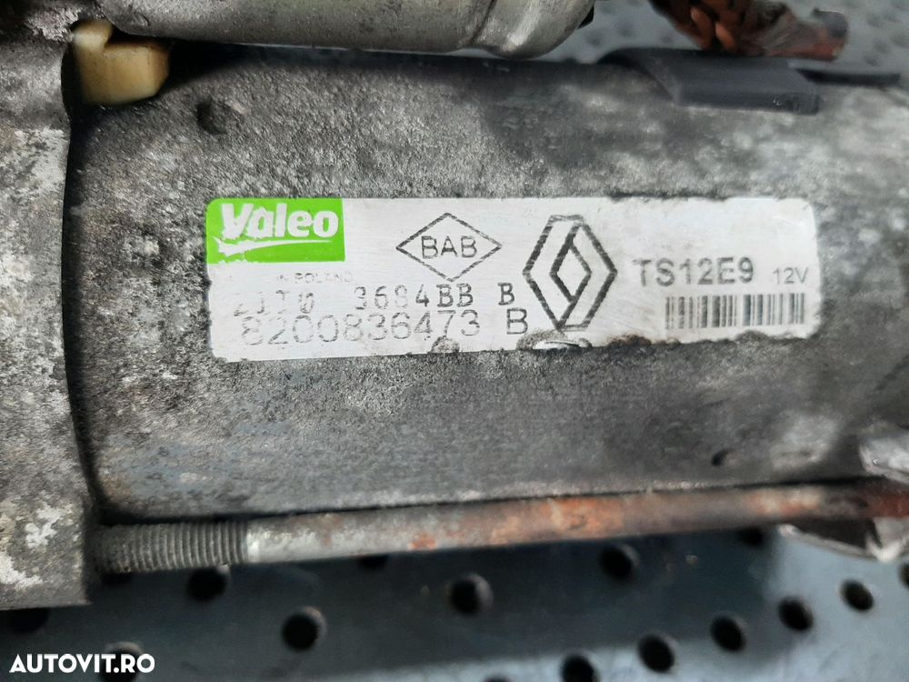 electromotor 1.5 dci k9k  renault megane 3 clio 3 twingo 2 scenic 2  8200836473b - 2