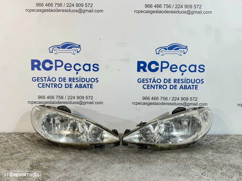 .Otica Oticas Farol Direita Esquerda Peugeot 206 Original - 12