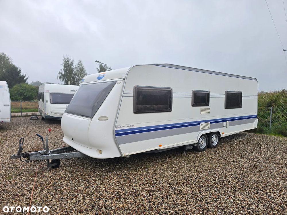Hobby 650 WFU PRESTIGE ALDE KLIMA Mover namiot oddzielny prysznic Wc - 11