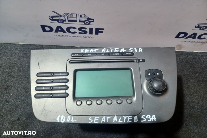 Radio cd 5P1035186B Seat Altea 1 [2004 - 2009] XL minivan 5-usi 1.9 T - 1