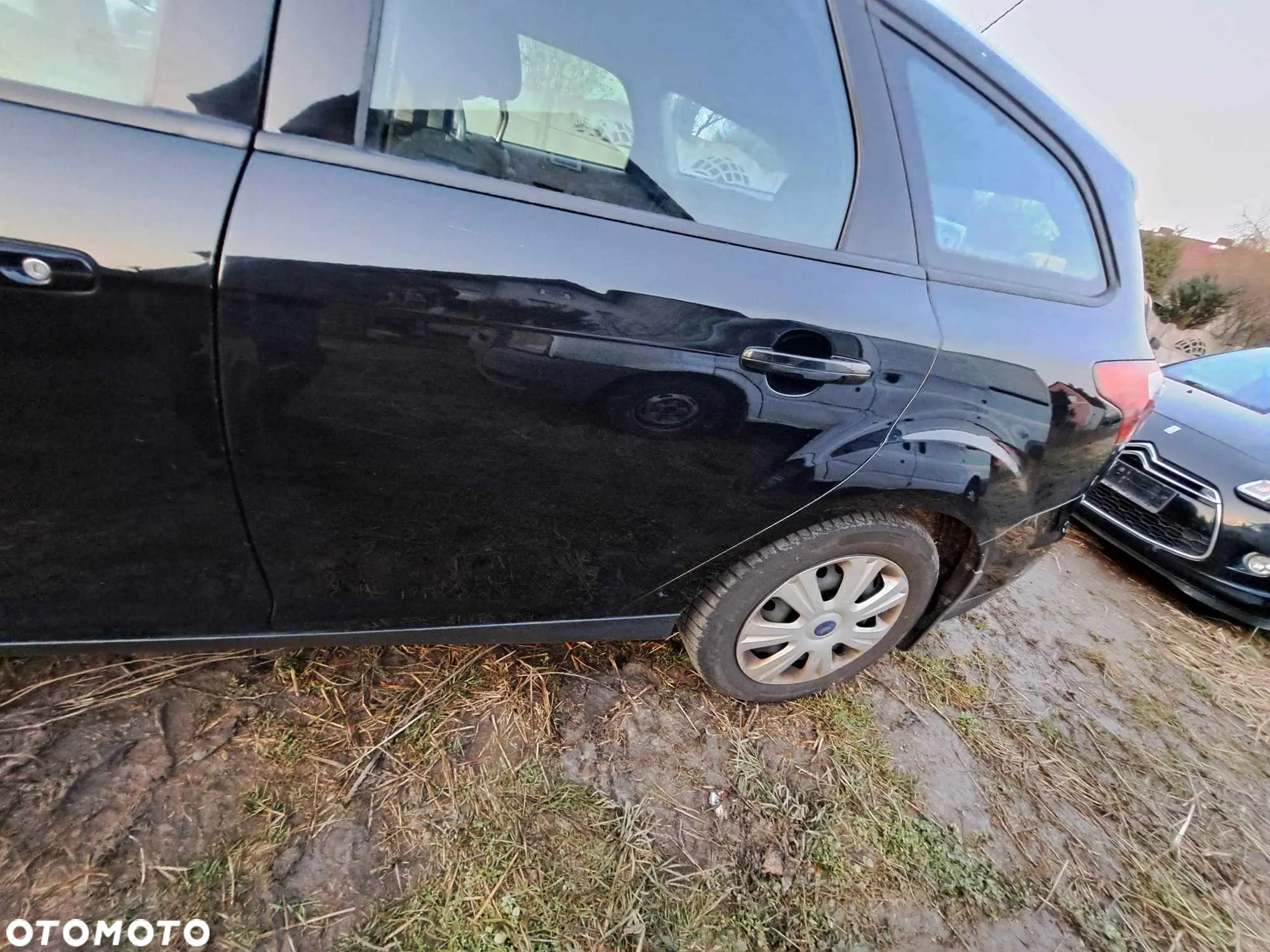 FORD FOCUS MK3 ĆWIARTKA BŁOTNIK LEWY TYŁ TYLNY DYB - 2