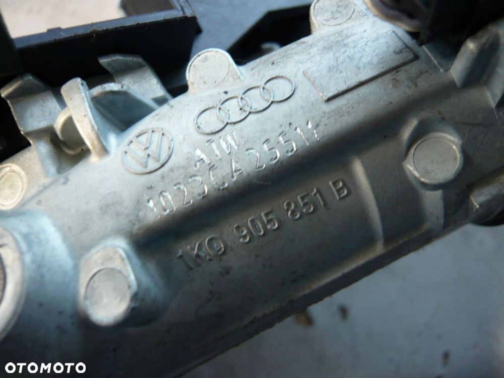 stacyjka kluczyk audi a3 8p 1k0905851b - 2