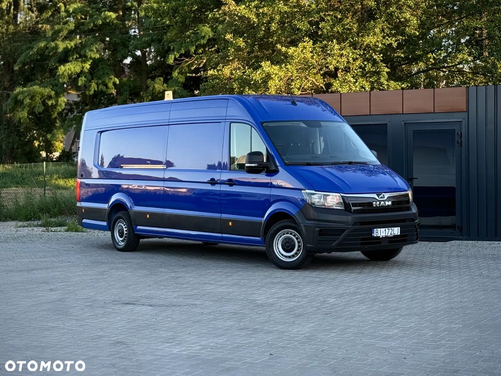 MAN TGE 3.140 / Maxi Długi L5 H2 / Automat DSG 8-biegów / 2022 ROK PRODUKCJI / 214.816KM PRZEBIEG / Serwis ASO / Zarejestrowany w PL