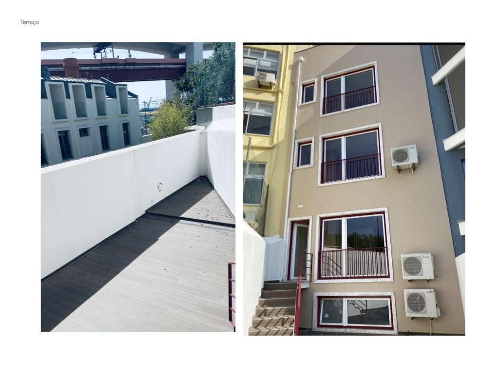 T2 Renovado | Terraço  34 m² | Dupla Exposição Solar  | Alcântara - Grande imagem: 5/14