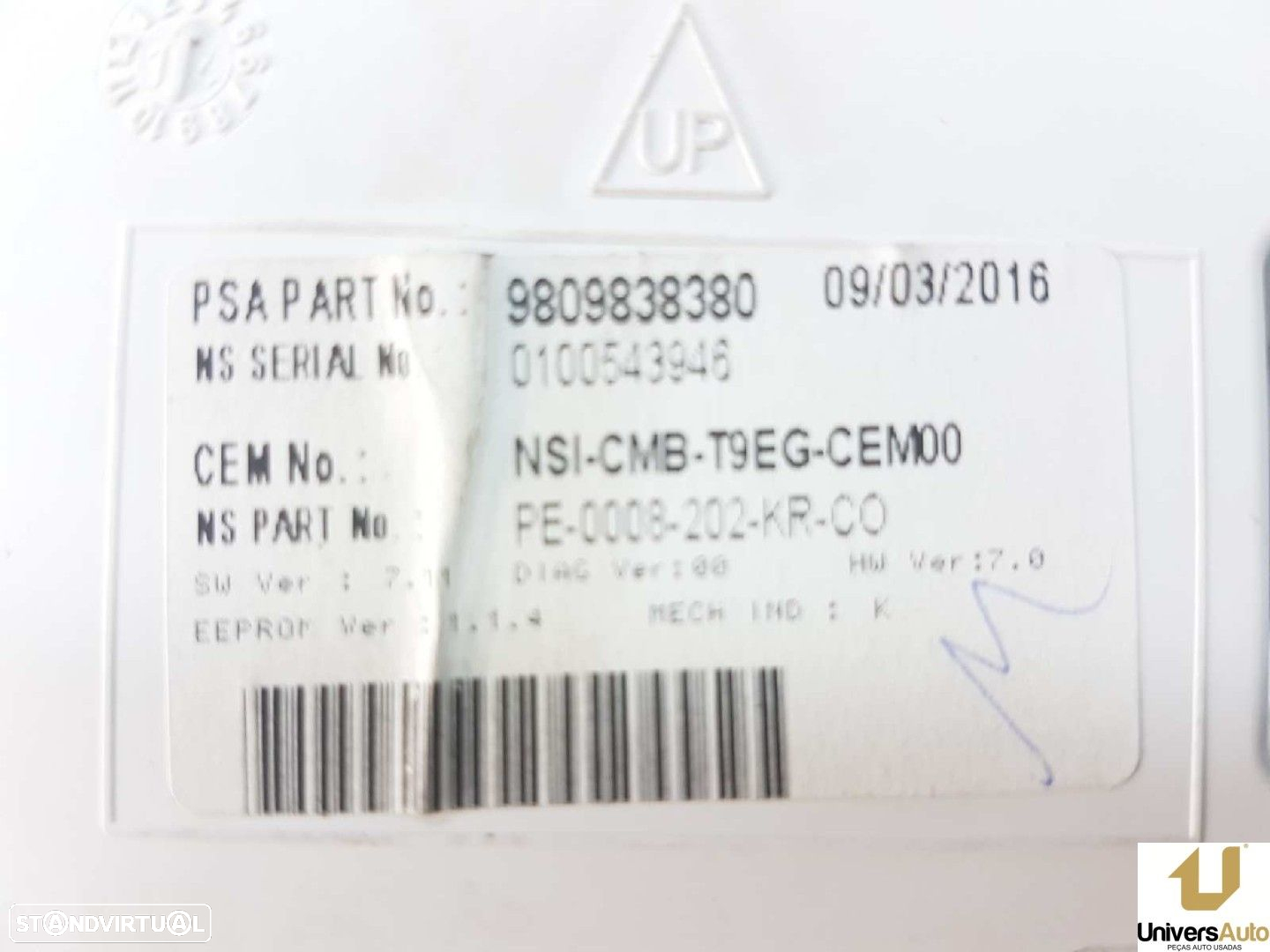 QUADRANTE PEUGEOT 308 BUSINESS LINE - 8