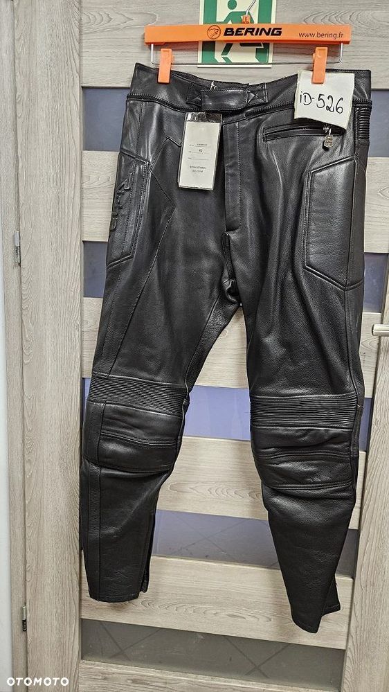 Męskie spodnie motocyklowe skórzane Richa Kombihose rozmiar 62 (4XL) - 1