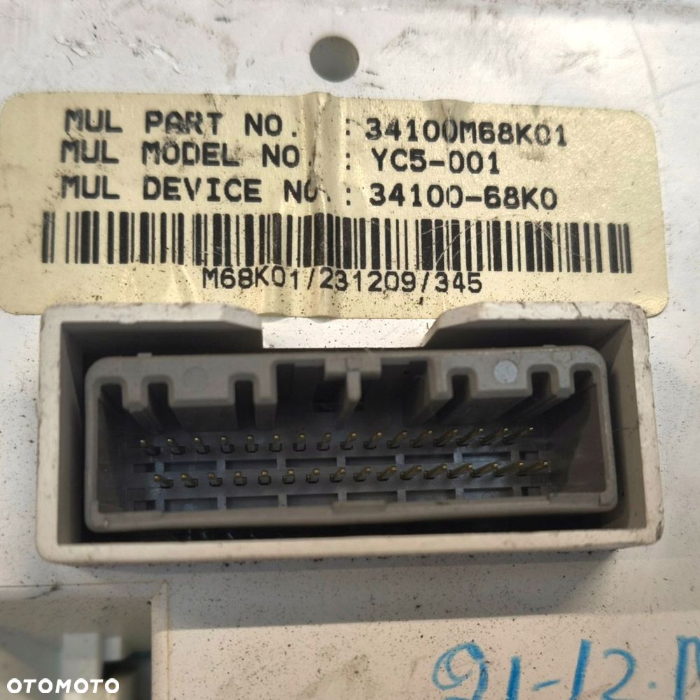LICZNIK ZEGARY 34100M68K01 Nissan Pixo Alto VII 1.0 12V Benzyna 222 753km - 7