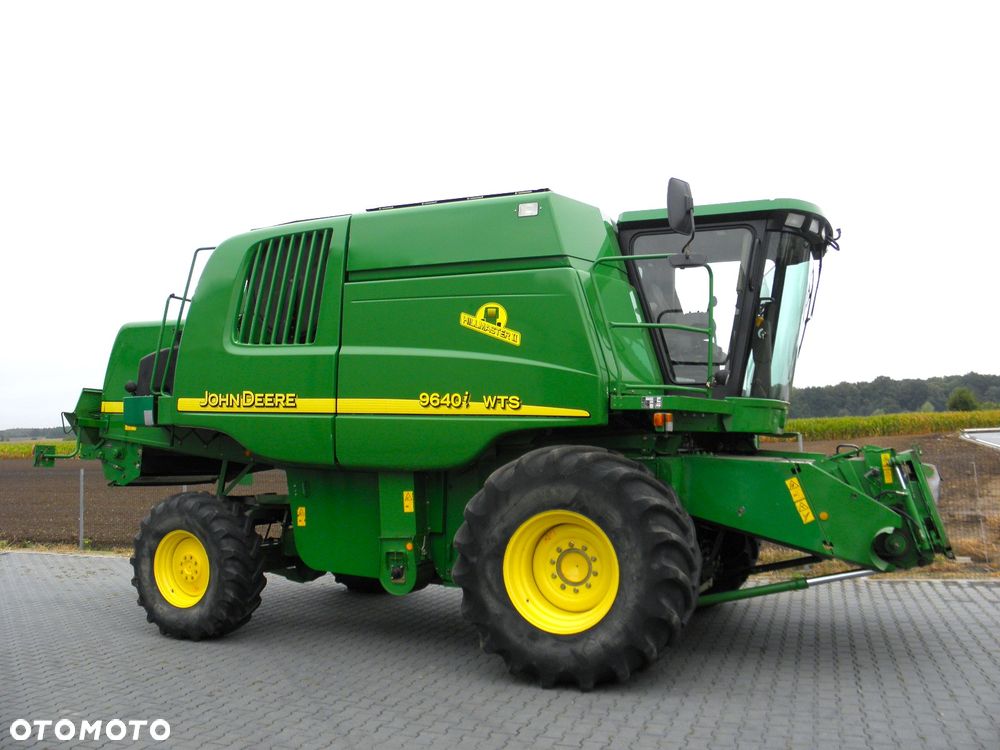 John Deere WTS 9640i 2006 Rok, Elektryczne sita, heder 6,1m, Nie Malowany, Stan Bardzo Dobry - 4