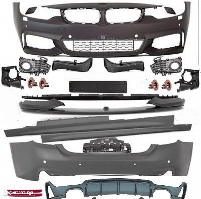 Body Kit Bmw Série 4 F36 (2015 a 2019) Performance - 1