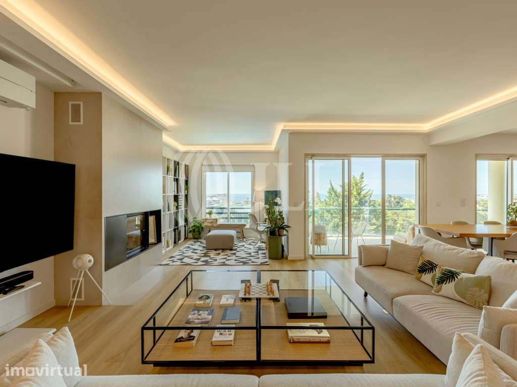 Apartamento T5 com vista mar no Estoril, Cascais - Grande imagem: 3/42
