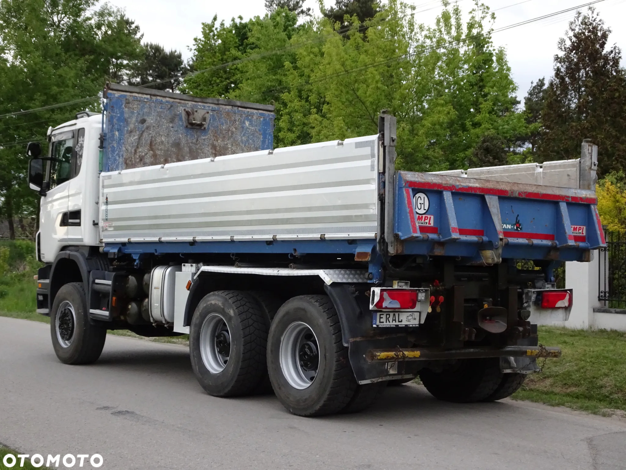 Scania G440 6X6  Kipper 3-stronny wywrotka Hydroburta Bordmatic  sprowadzony stan idealny - 6