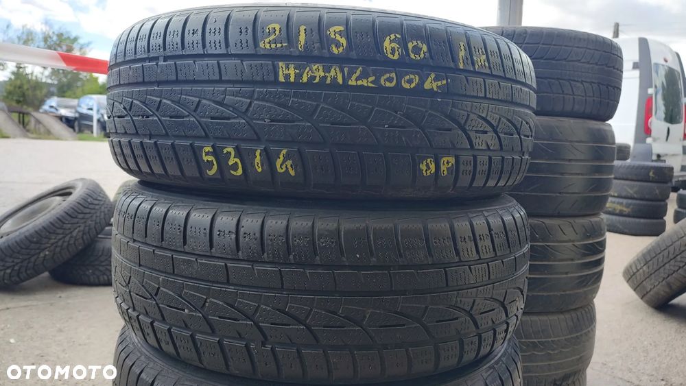 215/60R17 Opony Zimowe Zima NOKIAN WR SUV3 HANKOOK WINTER I*CEPT EVO 5,5mm Legnica ALU-RAD 215/60 - 1