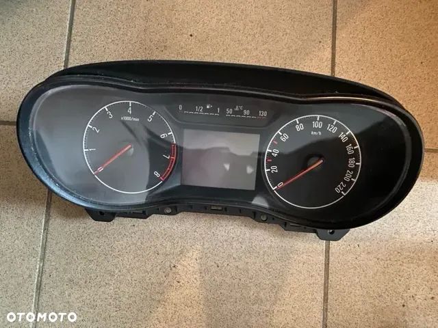 LICZNIK ZEGARY OPEL CORSA E 1.4 TURBO BENZYNA 39022769 - 2