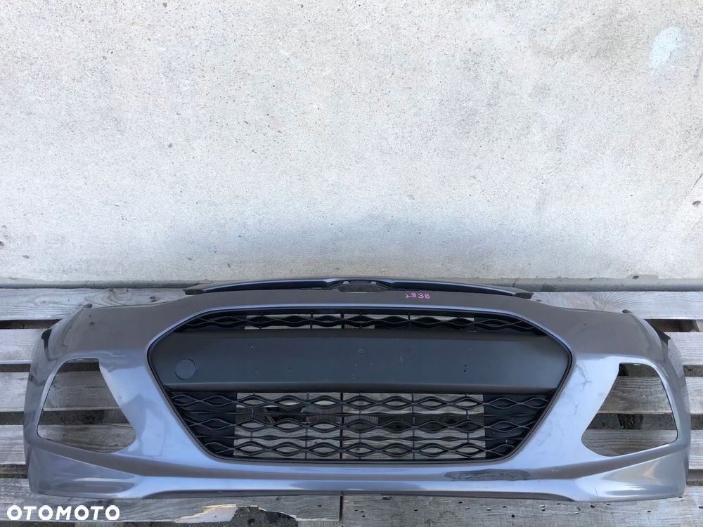 zderzak przód przedni hyundai i10 ii 2 2013- 86511-b9000 + kratka atrapa