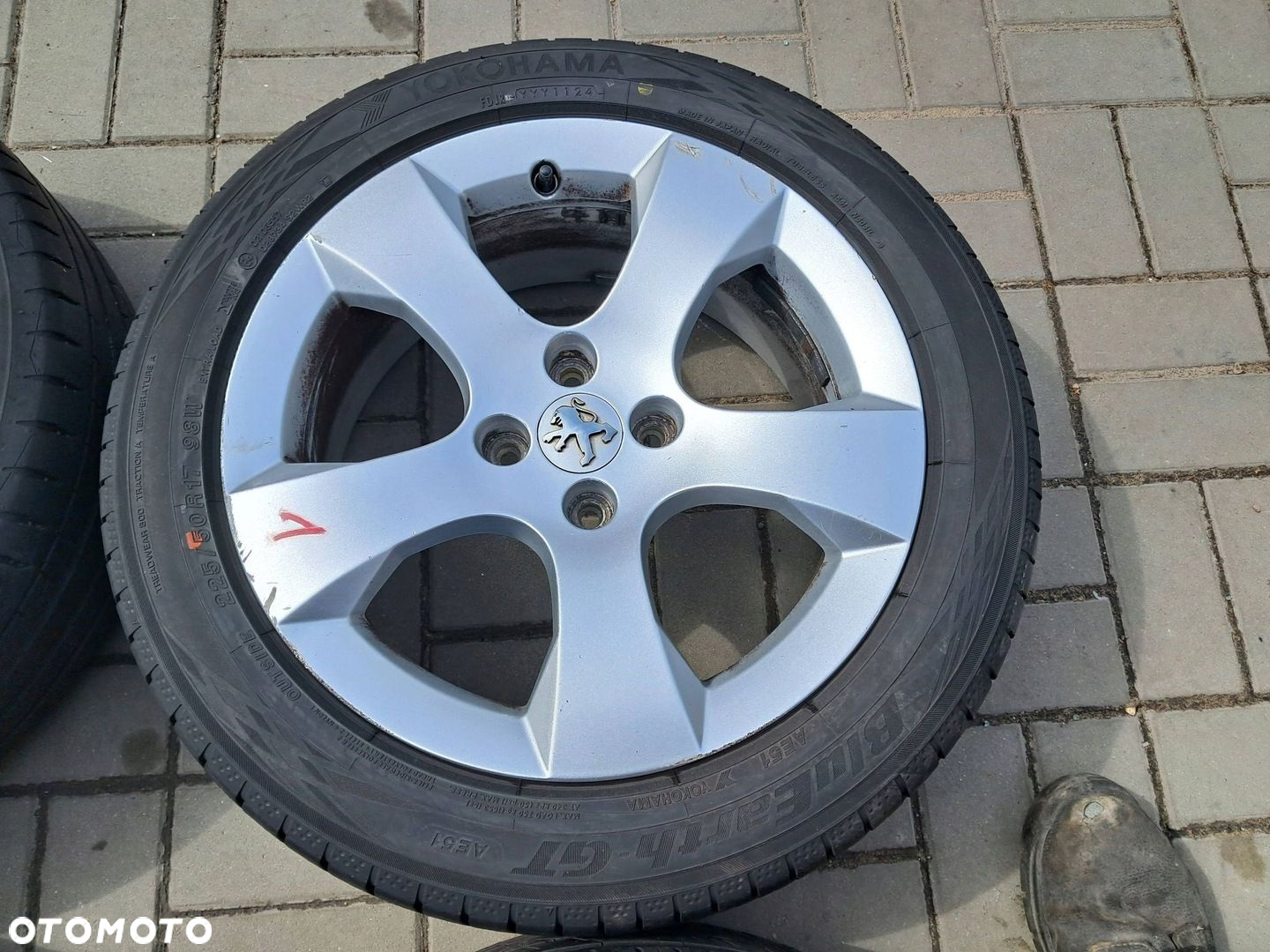 Peugeot 3008 I FELGI Aluminiowe 17" 4x108 ET29 opony 225/50R17 - 8