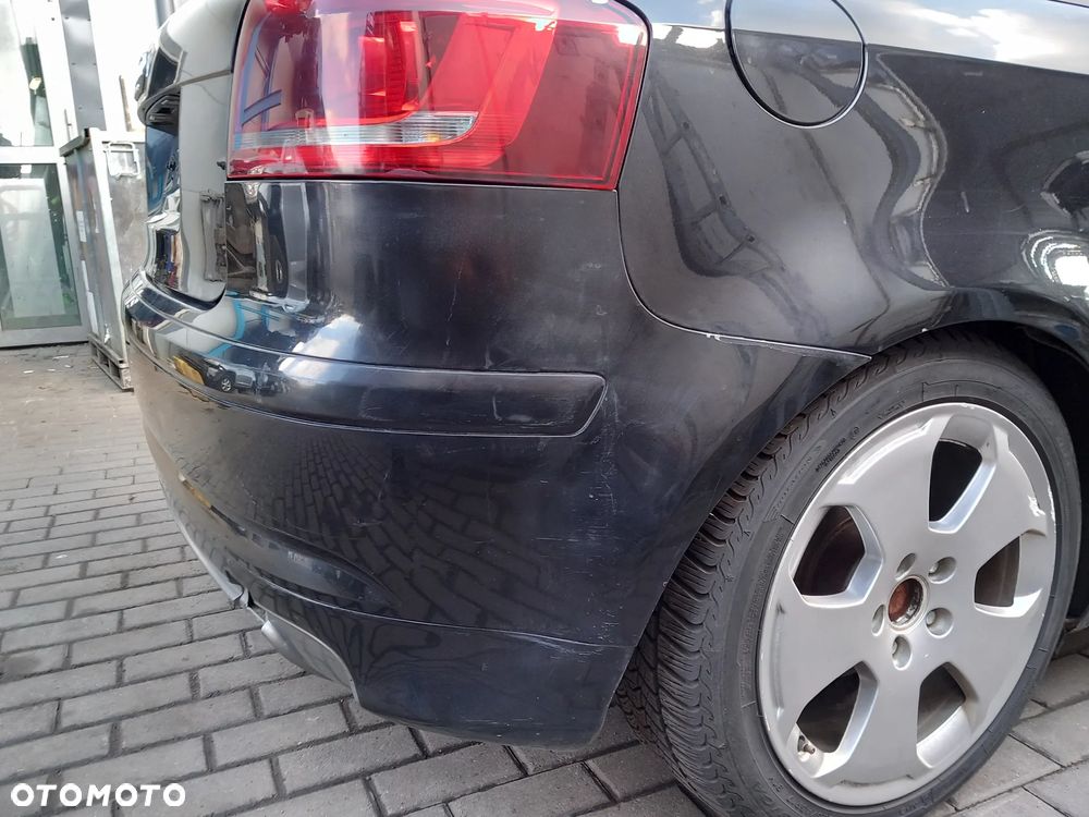 AUDI A3 8P ZDERZAK TYLNY TYŁ S-LINE 3DRZWI KOLOR: LZ9W - 2