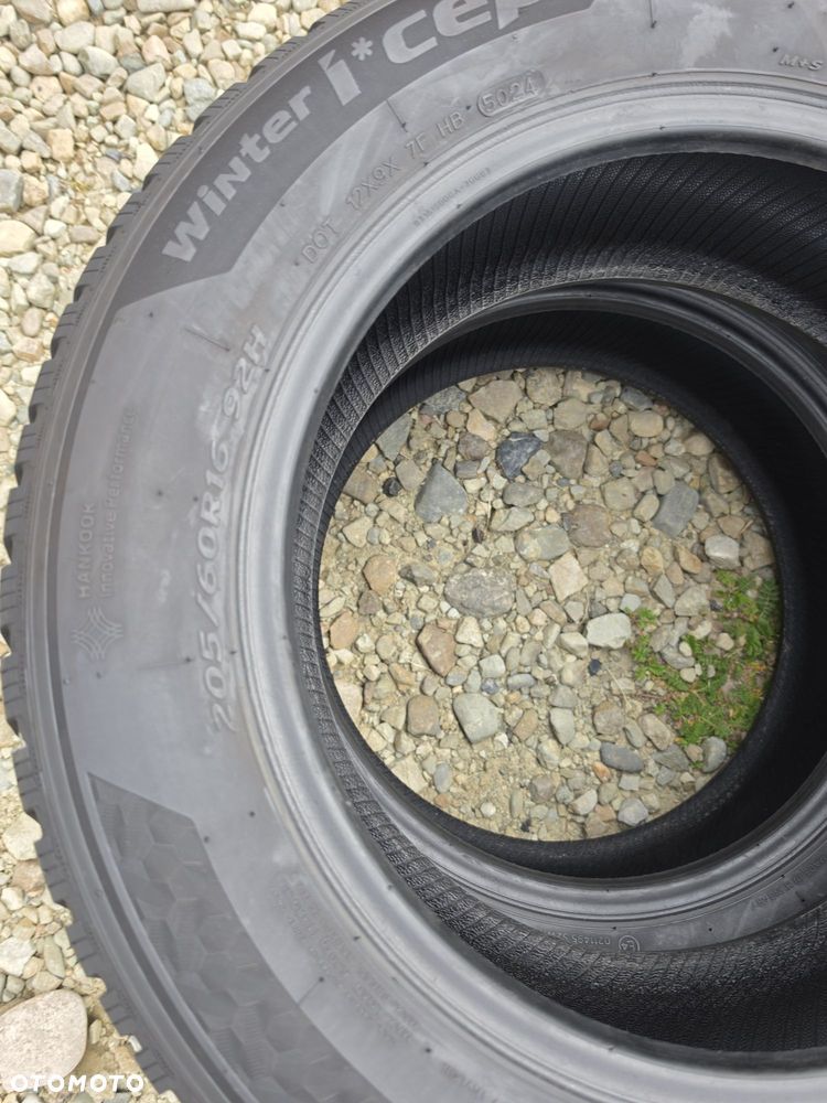 205/60R16 /16 opony zimowe Hankook 7.5mm 2024r WYSYŁKA MONTAŻ - 7