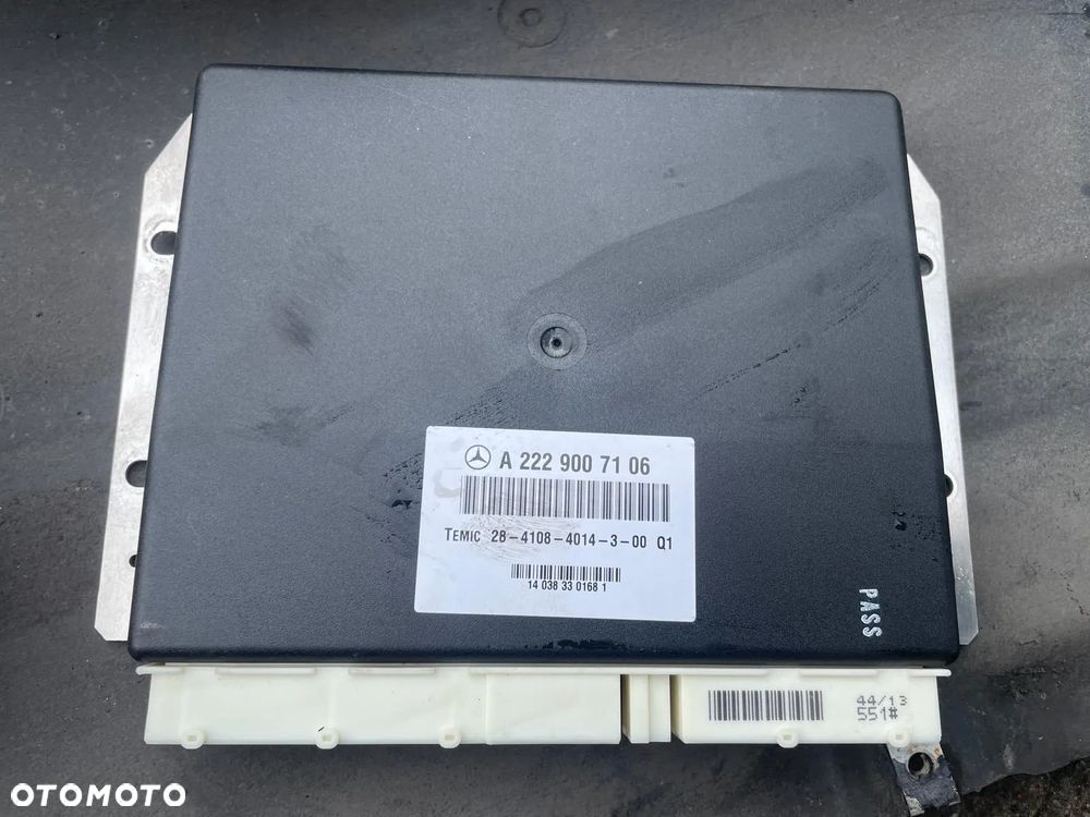 modul sterownik zawieszenia mercedes w222 a2229007106 - 1