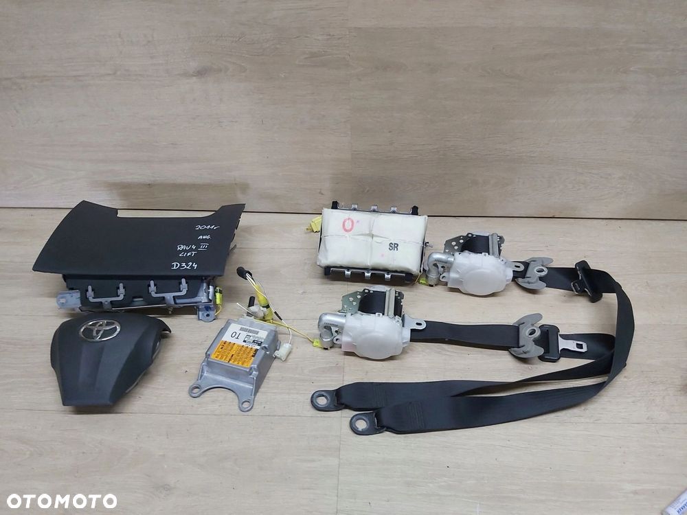 Toyota Rav4 III LIFT air bag poduszka kierowcy deska pas przód lewy prawy - 1