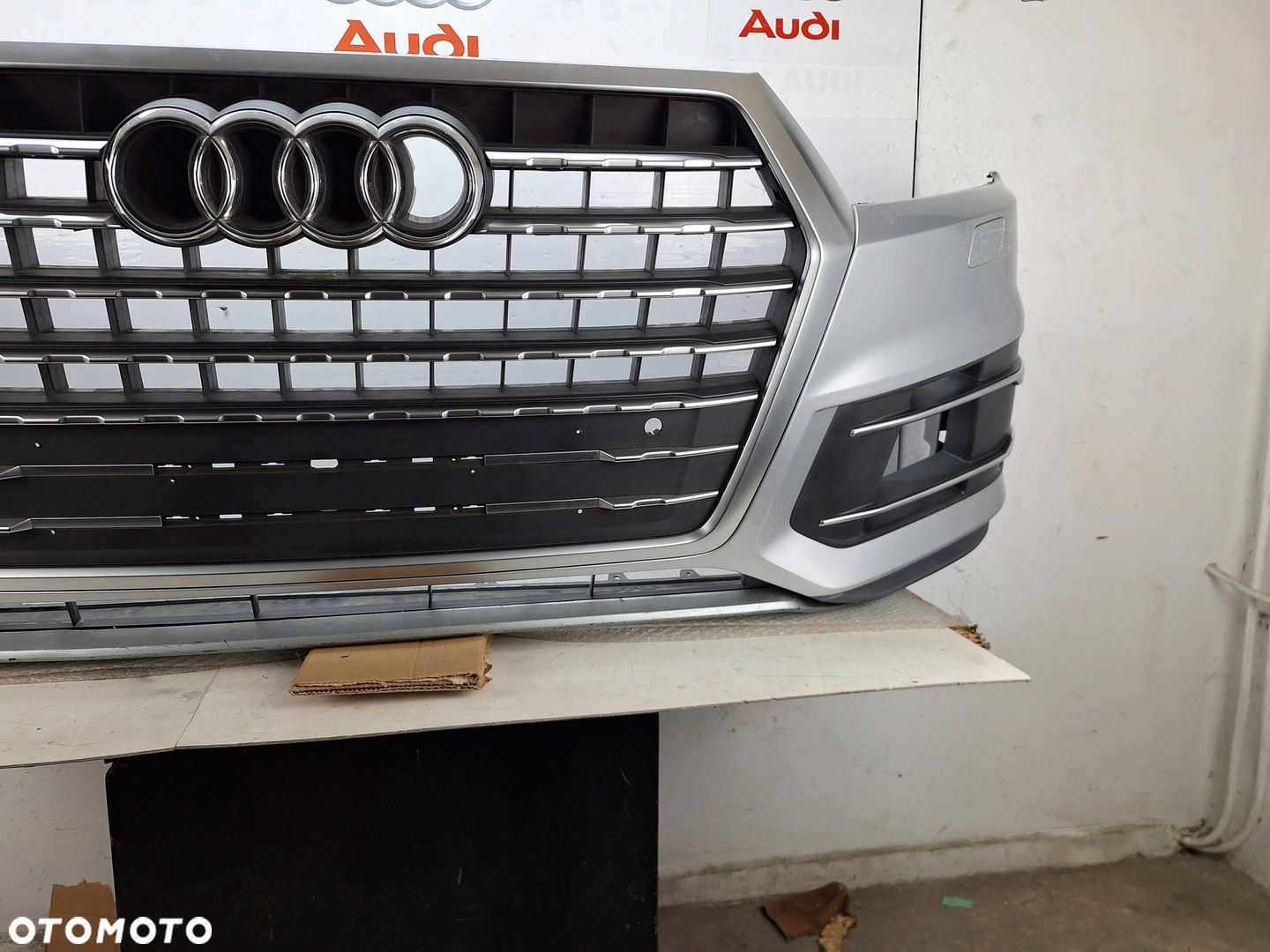 ZDERZAK AUDI Q7 4M 4M0 2014-2019 PRZED LIFTEM ZWYKŁY LIFTINGIEM - 5