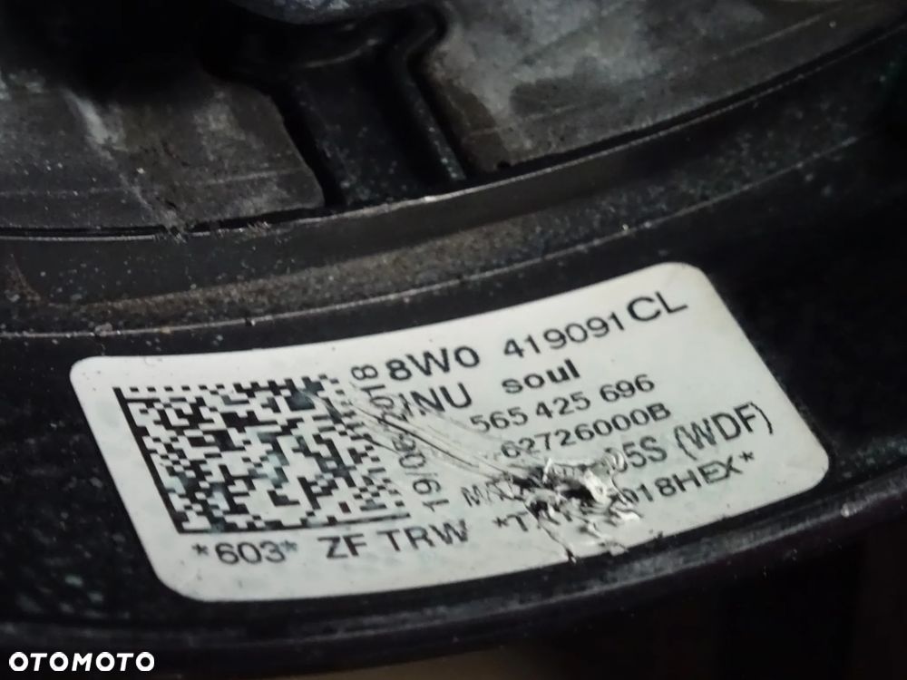 8W0419091CL kierownica skora lopatki multi Audi A4 A5 Q3 czesci - 5