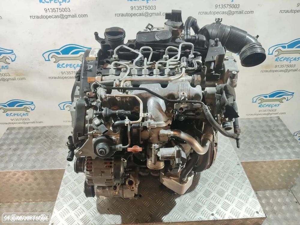 Motor completo VW Volkswagen CBA 2.0 TDI 16V 140cv CBD Bosch - 2