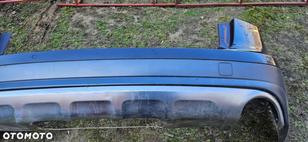 Audi A6 C7 4G LIFT ALLROAD Kompletny zderzak tył Zderzak tylny pod 4xPDC Hak holowniczy KOLOR LX7U - 21