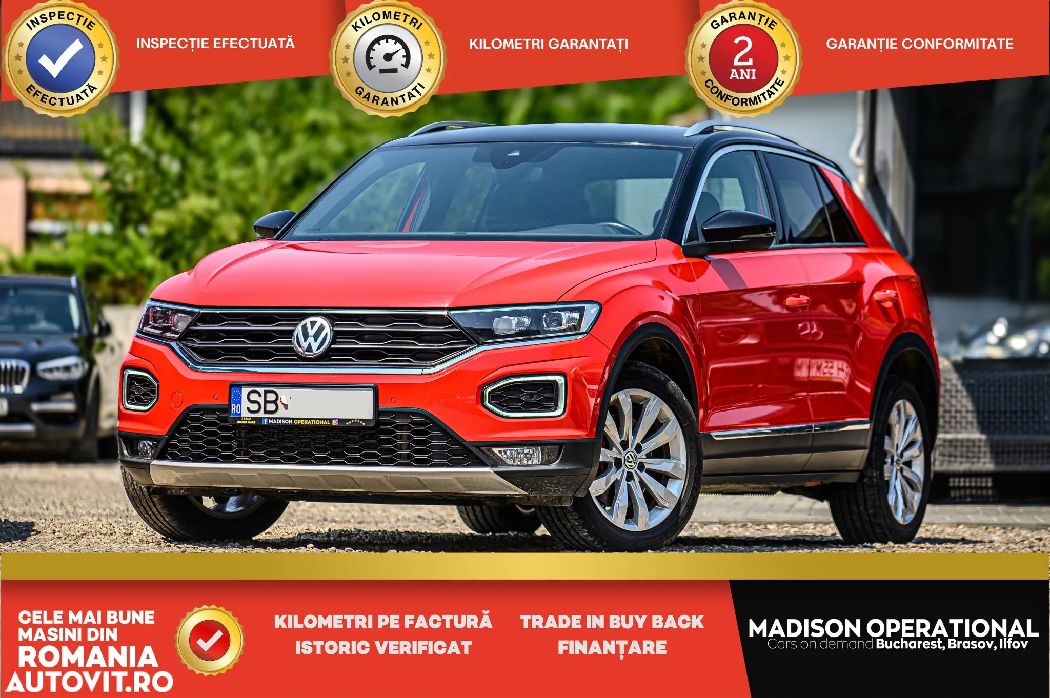 Volkswagen T-ROC 2.0 TSI 4Mot DSG Sport - 1