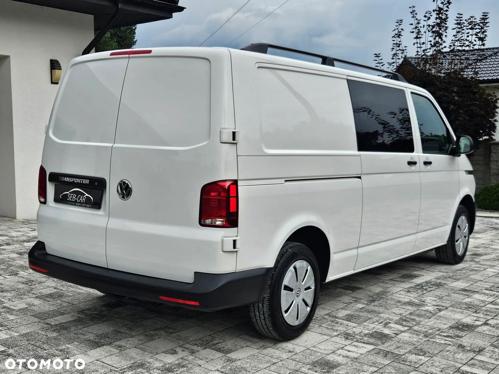 Volkswagen TRANSPORTER Brygadowy 6os 25tyś km L2H1 LONG SalonPL FV23% - 38