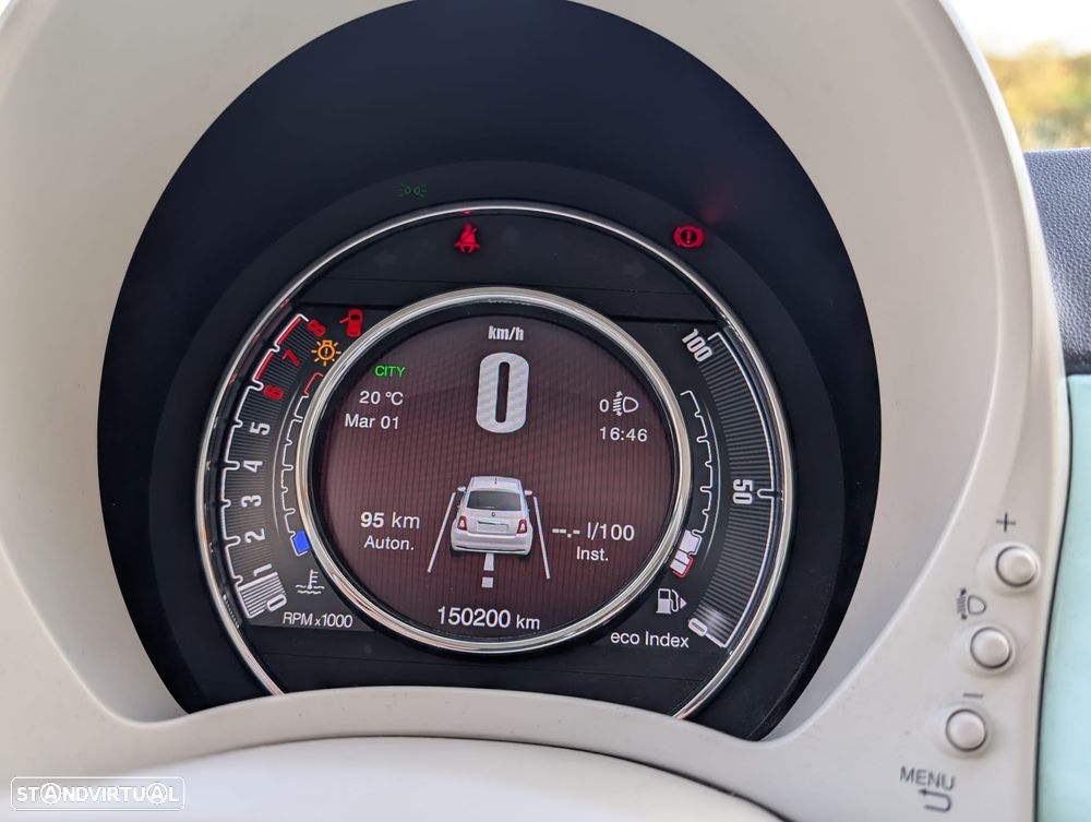 Fiat 500 1.2 S&S Lounge - 8