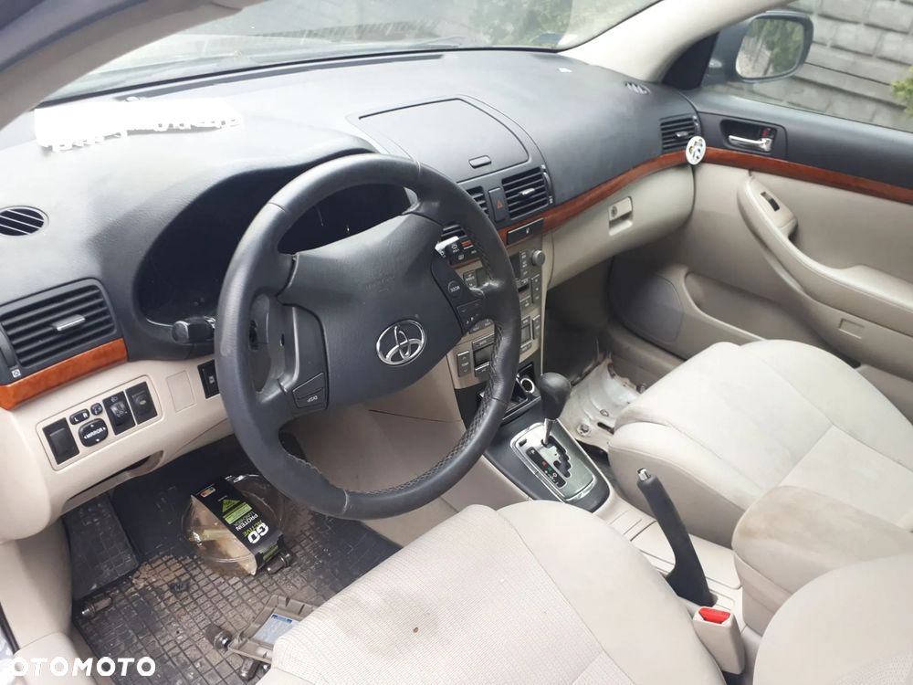 TOYOTA AVENSIS T25 LIFT 2.0 16V 06-09 RADIO ORYGINALNE PANEL NAWIEWU OGRZEWANIA - 1