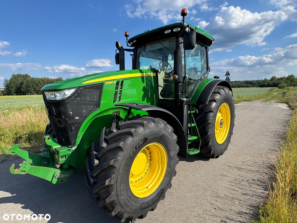 John Deere 7250 R Super Stan 5124 mth, 4x4 Traktor - 3