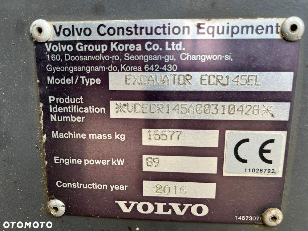 Volvo ECR145EL - 3