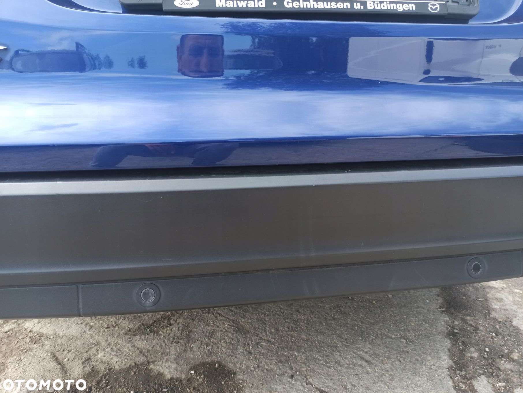 Zderzak tył tylny FORD FOCUS MK3 KOMBI kolor 1D PDC czujniki parkowania - 7