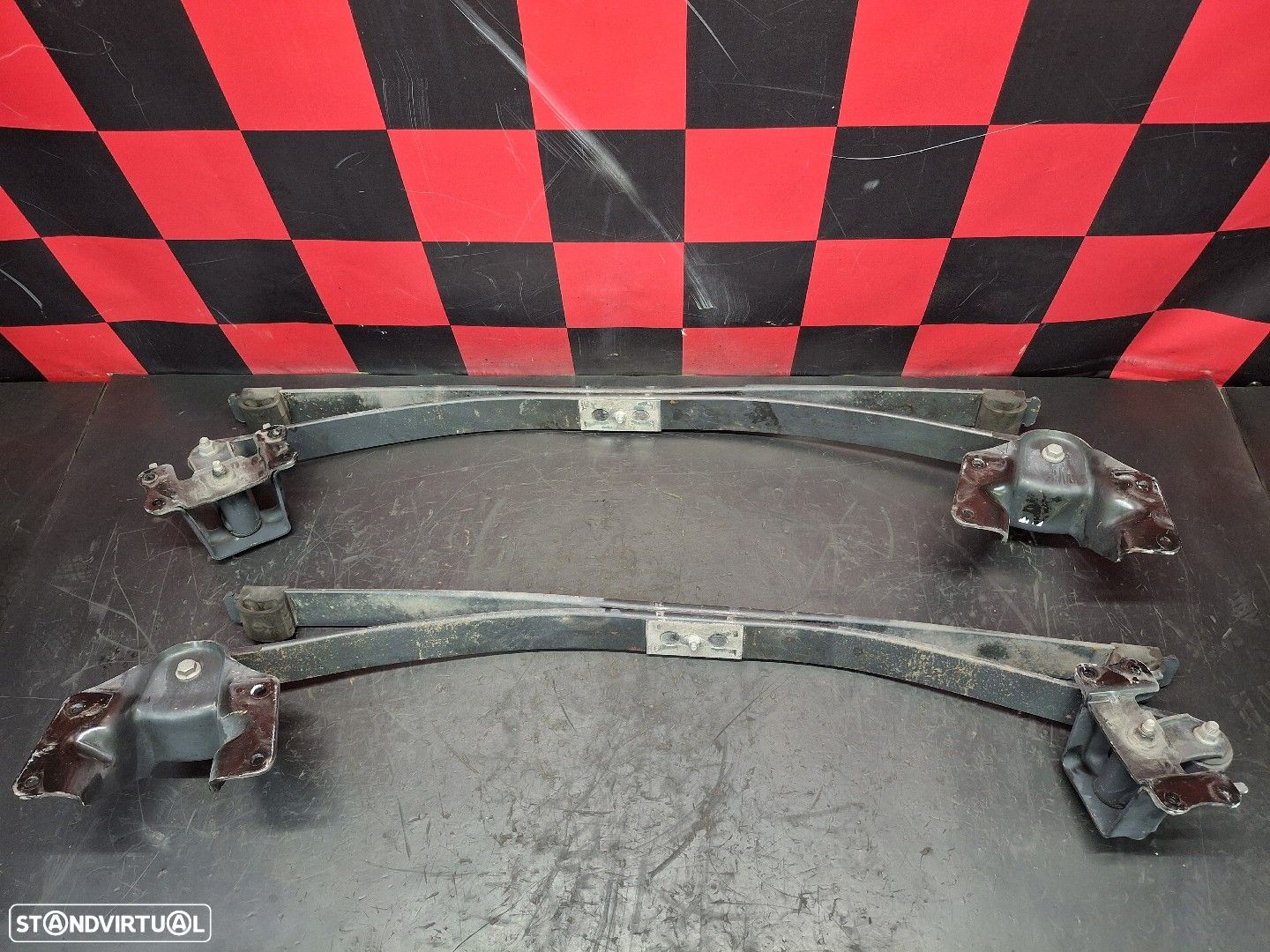 Conjunto Molas Suspensão Tras/Traseira Ford Transit V363 Caixa (Fcd, F - 1
