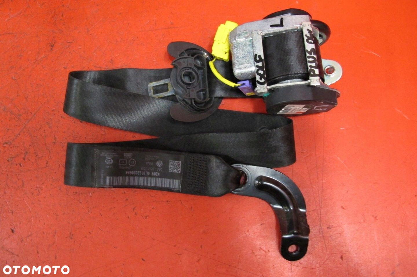 VW GOLF PLUS  DESKA KONSOLA KOKPIT PODUSZKI AIRBAG PASY SENSOR KOMPLET EU - 5
