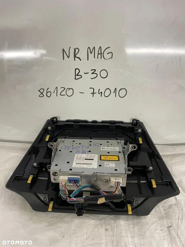 RADIO CD TOYOTA IQ 2008 ROK 86120-74010 - 2