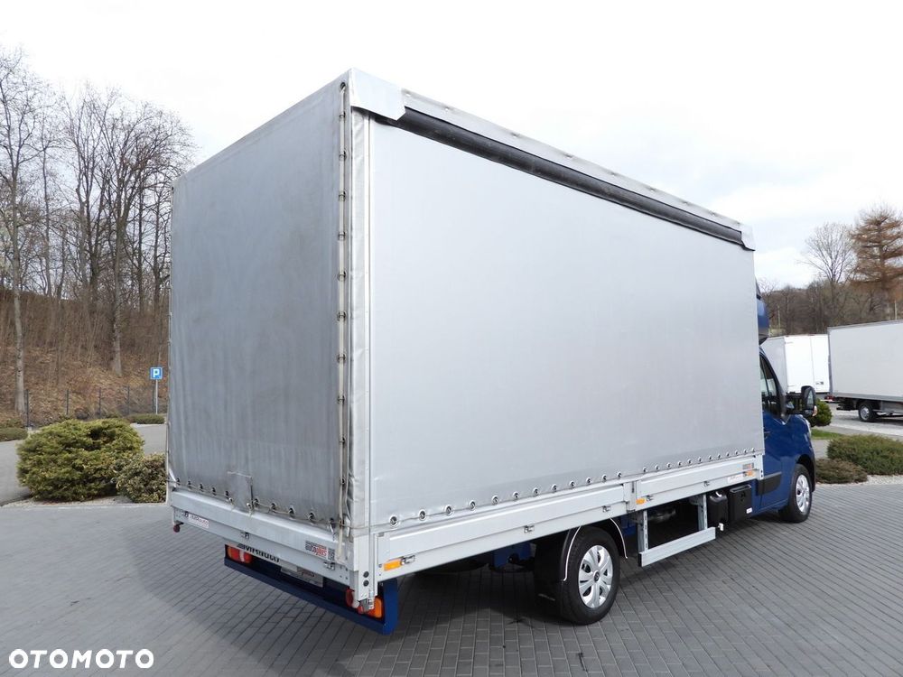 Renault MASTER PLANDEKA 10 PALET WEBASTO TEMPOMAT LEDY PNEUMATYKA KLIMATYZACJA  165KM - 4