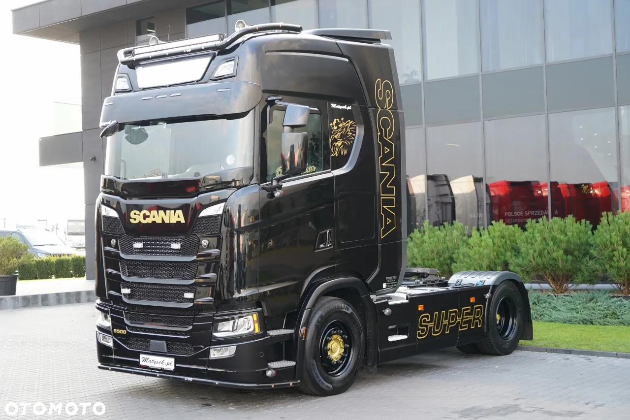 Scania S 500 / RETARDER / KLIMA POSTOJOWA / CAŁA NA PODUSZKACH / OPONY 100% / NAVI / PO KONTRAKCIE SERWISOWYM - 5