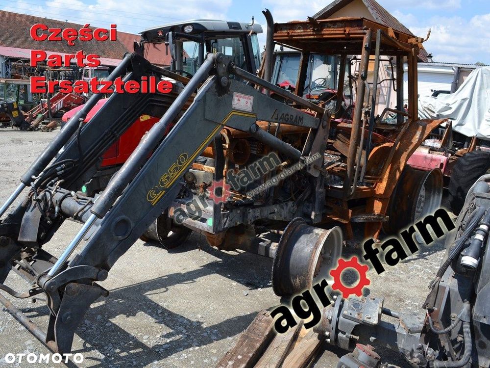 Massey Ferguson 6130 części, skrzynia biegów, oś - 2