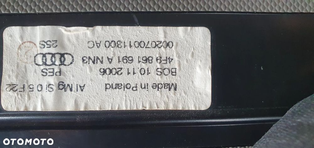 Roleta siatka bagażnika Audi A6 C6 Kombi 4F9861691A - 6