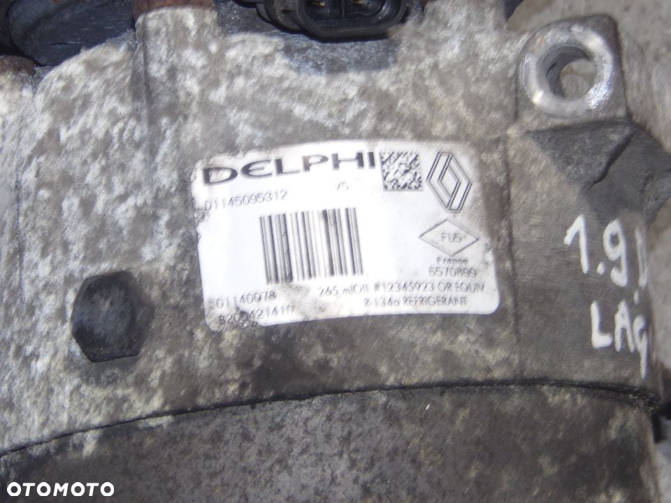 Kompresor Klimatyzacji do Renault Laguna 1.9 DCI 01140078 - 2