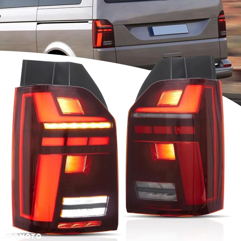 Lampy tylne Led Tuning Vw T6 1 Transporter Multivan Caravelle 7e 2015-2024 - 1