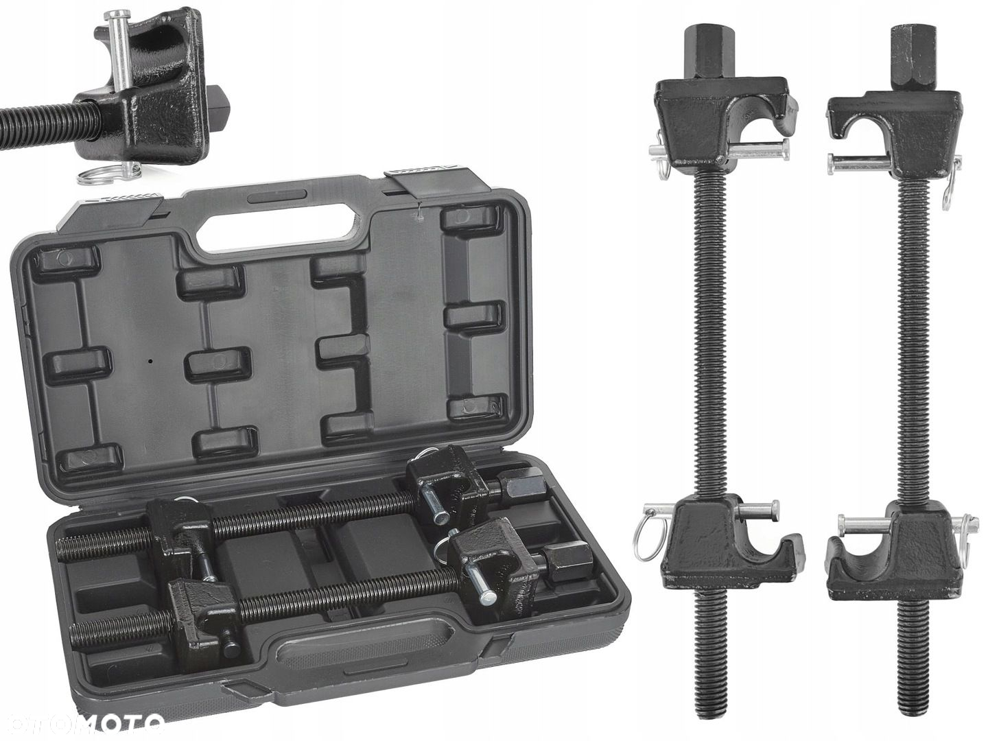 GEKO ŚCIĄGACZ DO SPRĘŻYN Z ZABEZPIECZENIEM McPherson MAX 260MM 2 ELEMENTY - 2