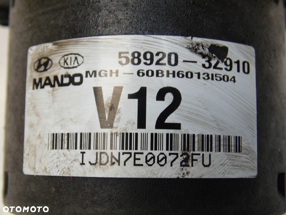 POMPA HAMULCOWA STEROWNIK ABS 58920-3Z910 HYUNDAI I40 1.7CRDI ORYGINAŁ - 6