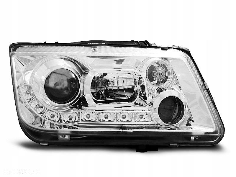 LAMPY REFLEKTORY VW BORA 98-05 DAYLIGHT CHROME - 1