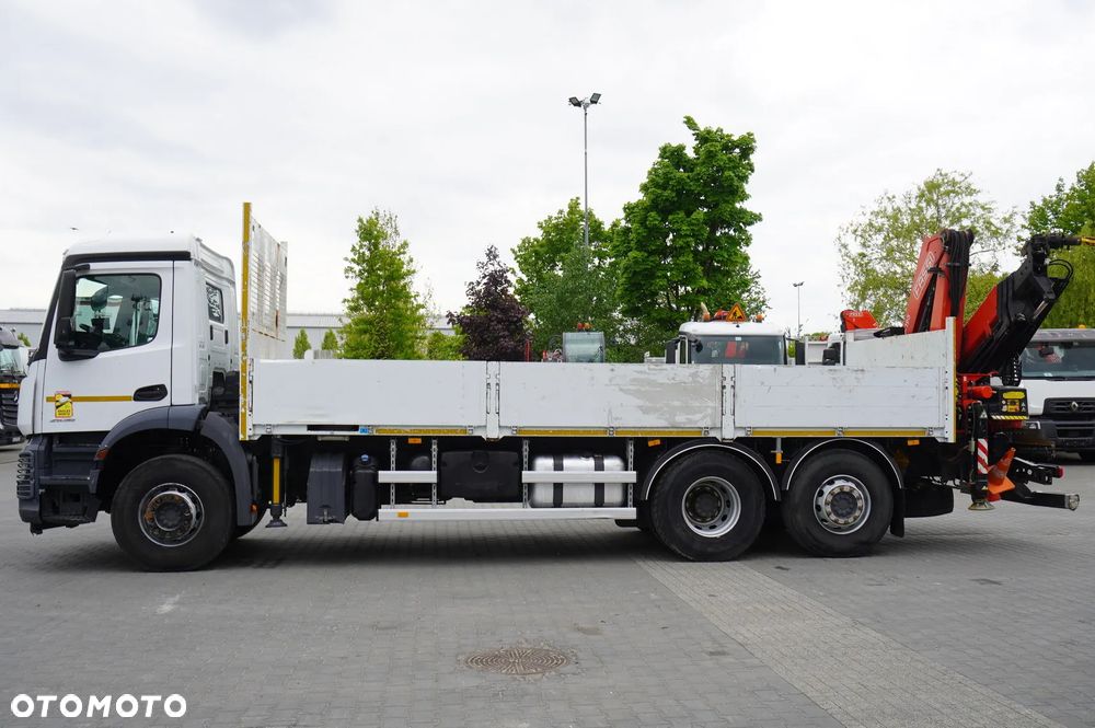 Mercedes-Benz Arocs 2536 6x2 / 200 tys. km / HDS Fassi F195 / Rotator / Pilot / Platforma 17 EPAL - 7