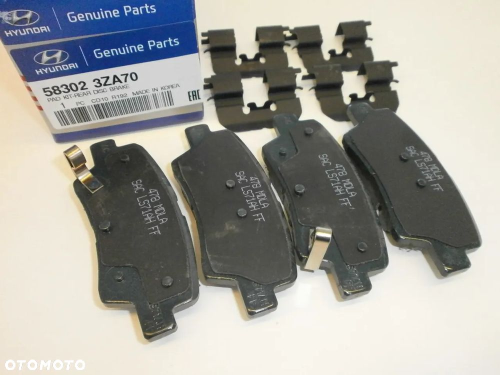 Klocki hamulcowe tylne HYUNDAI i40 nr kat. 583023ZA70